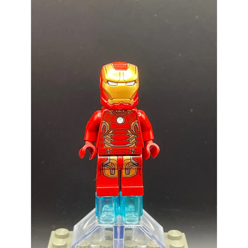 Lego Marvel Iron Man Mark 43 Minifigure sh0167 Avengers Gold